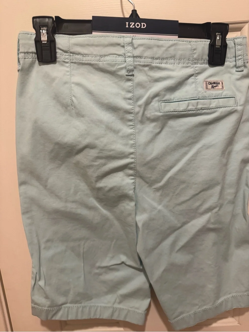 OshKosh B'gosh Light Mint Boys' Chino Shorts